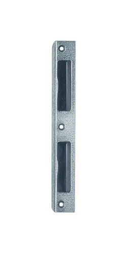 SSF Winkelschließblech Stahl silber Winkel Breite 20 mm rund Tiefe 8 mm DIN l...