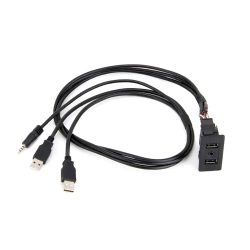 USB/AUX-Einbaubuchse passend für VW Golf 7