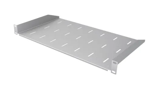 Stalflex Server Netzwerkschrank Eco 19 Zoll 1U 270mm - Server Rack Hergestellt aus Stahl - Computer- & Server-Racks - Serverschrank Kompatibel mit Netzwerk Schrank und Rack Schienen