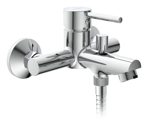 KIRCHHOFF LAURANA Wannenfüll-Armatur, Chrom - Hochwertige Armatur für Wannen, glänzendes Chrom-Finish für einen modernen Look und langlebige Qualität.