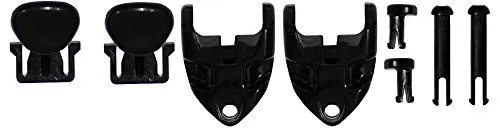 Cressi Erwachsene Schnalle Buckles Mask, Klar, M, DZ210021