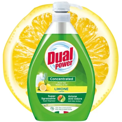 DUALPWR Teller Gel 1lt Disp Zitrone