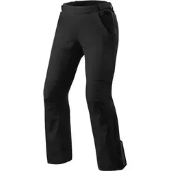 Revit Berlin H2O Damen Motorrad Textilhose, schwarz, Größe 34-42 - Motorradhosen für Damen mit 3L Softshell-Oberstoff, verstellbaren Knieprotektoren und anpassbaren Knöchel- und Taillenlaschen für optimalen Komfort und Sicherheit.