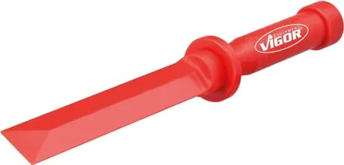 ViGOR V2515 Klebegewicht-Entferner I Schneidenbreite: 38 mm, Lösemittelbeständig, Mittels Feile nachschleifbar I Demontage von Klebegewichten auf Alufelgen bei Pkw und Motorrad