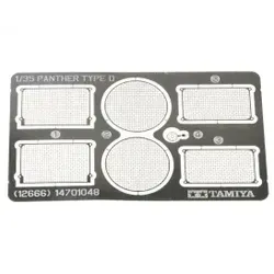 1:35 Photoätzteile Kühler Panther Ausf.D von Tamiya