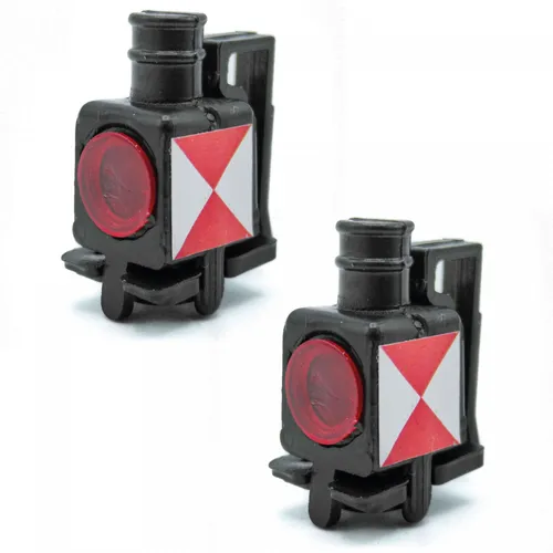 Zugschlusslampe europäisch 2 Stück Wagenbeleuchtung Spur G Ersatzteil Zubehör