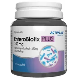 Activlab Pharma Enterobiotix PLUS 250 mg – Probiotikum für die Unterstützung der Darmflora während und nach der Antibiotikatherapie, 10 Kapsel