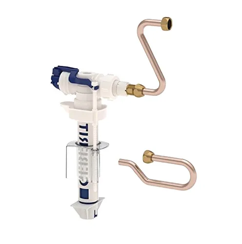 Geberit Typ 380 Füllventil 243136001 - Sanitärinstallation mit flexiblen Wasseranschlüssen seitlich oder hinten, ideal für Geberit Aufputz- und Unterputzspülkästen.