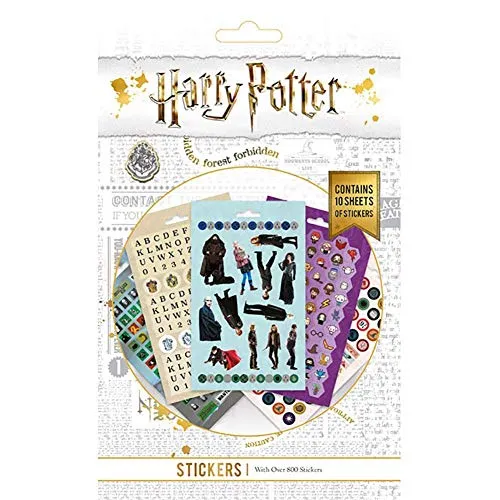 Harry Potter 800-teiliges Aufkleber-Set, 24 x 14.5cm