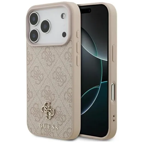 Guess Handyhülle Case für iPhone 17 Pro MagSafe - Smartphone-Hüllen mit hochwertiger Kunstleder-Oberfläche, schützt vor Stößen und Kratzern und vereint elegantes Design mit Funktionalität.