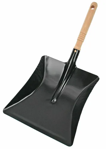 Peggy Perfect Kehrschaufel Metall ohne Lippe schwarz