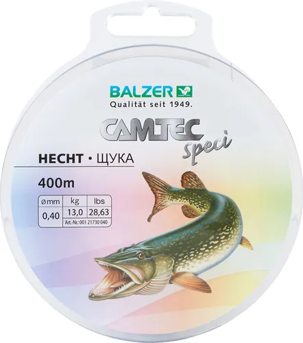 Balzer Camtec Speci Hecht 0,35mm, 400m