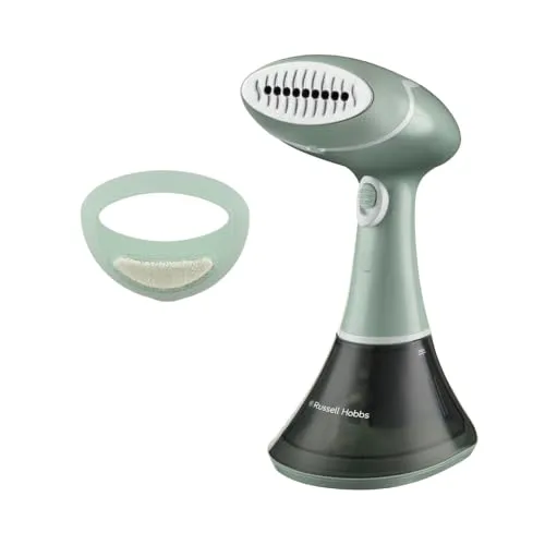 Russel Hobbs Dampfbürste Steam Genie Essential 25592-56 - Bügeleisen mit 200 ml Wassertank, ideal für schnelles und einfaches Glätten von Kleidung und Textilien, kompakte Größe für bequeme Handhabung.