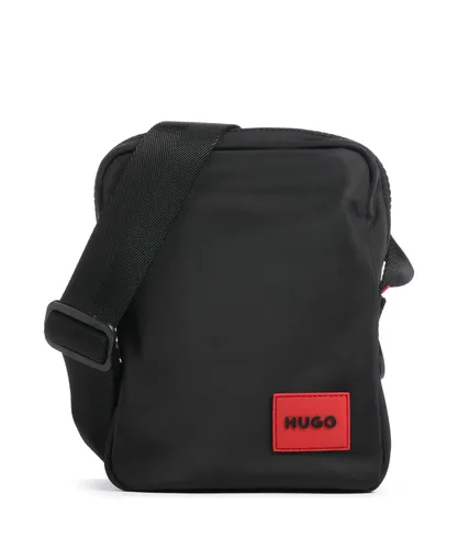 HUGO Umhängetasche Ethon2.ON_NS ZIP - Umhängetasche aus pflegeleichtem Polyester, ideal für den täglichen Gebrauch mit praktischem Reißverschluss und kompakten Maßen (15x20x5 cm).