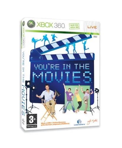 You're in the Movies - [Xbox 360] - Interaktive Partyspiel für Xbox 360, bei dem Spieler Teil ihrer eigenen Filme werden und Spaß mit Freunden haben.