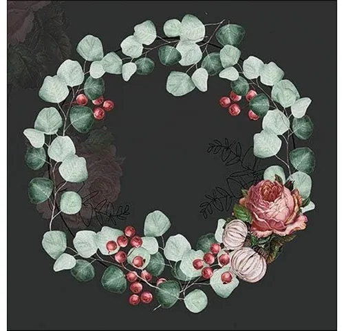 Ambiente Luxury Paper Products Papierserviette Blatt ca. 33 Tropische Blätter / Schmetterling / Pflanzen / Tieren, (20 St), Sommer / Frühling / Tischdeko /Decoupage /Serviettentechnik