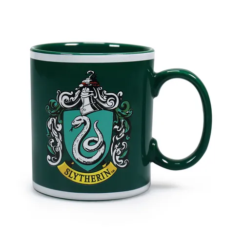 Harry Potter Slytherin Wappen Serpeverde Keramiktasse Mug HALF MOON BAY