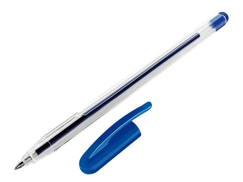 Pelikan Kugelschreiber Stick Kappenmodell Schreibfarbe Blau 1 Stück