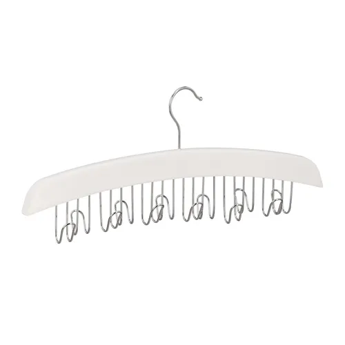 Gürtelhalter Gürtelorganizer – Praktischer Gürtelaufhänger - Kleiderbügel aus Holz und Eisen, ideal zur platzsparenden Aufbewahrung von Gürteln und Krawatten, mit einer Höhe von 43 cm und einem modernen Design.