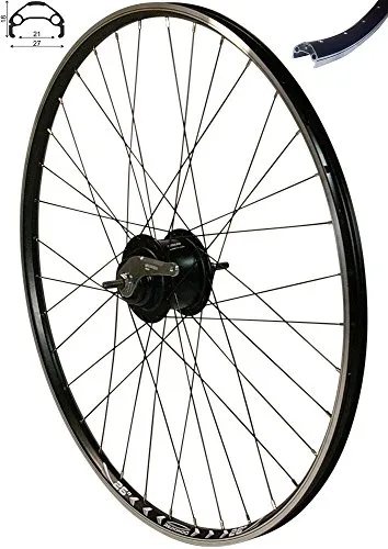 Redondo 26 Zoll Hinterrad Felge Schwarz Nexus Inter 8 Nabenschaltung