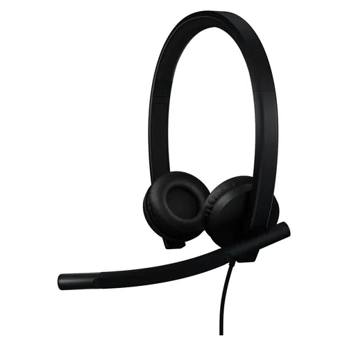 Logitech H570e Headset - Kabelgebunden mit USB-C - Kopfhörer & Headsets, ideal für klare Kommunikation mit Microsoft Teams-Zertifizierung und komfortable On-Ear Passform.