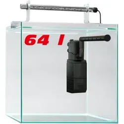 sera Scaper Cube 64 l Starterset mit LED und Filter
