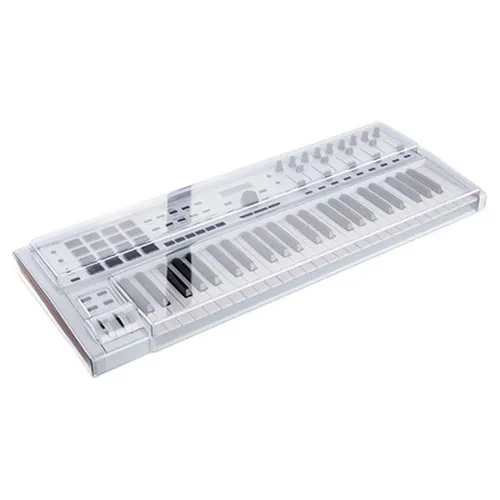 Decksaver Arturia Keylab 49 MK2 - Abdeckhaube für Arturia Keylab 49 MK2, schützt vor Staub, Schmutz und Flüssigkeiten mit milchig transparenter Polycarbonat-Oberfläche.