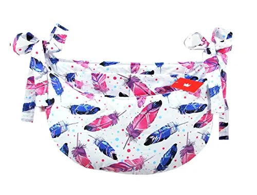 BABYLUX Babybetttasche Organizer BETTTASCHE Spielzeugtasche Tasche Babybett (99. Feder)