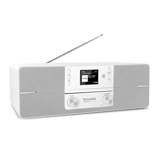 TechniSat DIGITRADIO 371 CD IR - Stereo Internetradio mit DAB+, CD-Player und Bluetooth, hervorragender Klang und vielseitige Anschlussmöglichkeiten