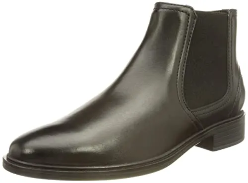 Geox Herren U Gladwin A Stiefeletten, Schwarz, 40 EU - Wanderschuhe mit atmungsaktivem Obermaterial aus hochwertigem Glattleder, ideal für Komfort und Stil bei Outdoor-Aktivitäten.