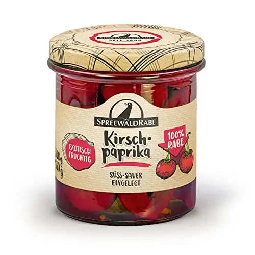 Spreewaldrabe - Kirschpaprika - 330g Glas