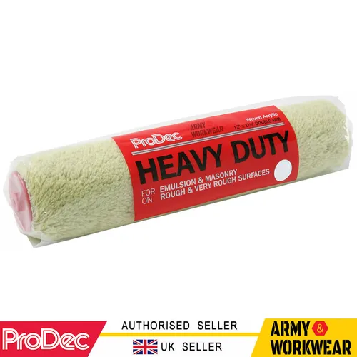 ProDec 30.5cm Schwerlast Gewebt Roller Farbe Ärmel Emulsion & Mauerwerk 300mm