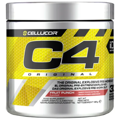 Cellucor C4 Original Pre Workout 195g - Protein Shakes & Muskelaufbau - Zuckerfreier Training Booster mit Beta-Alanin und Koffein für optimale Sport- und Fitnessleistung.
