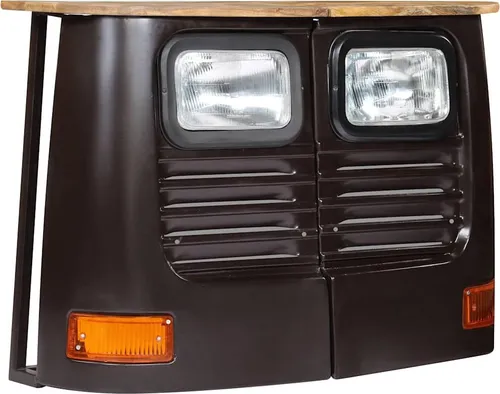 vidaXL Mangoholz Massiv Sideboard LKW Beistellschrank von vidaXL