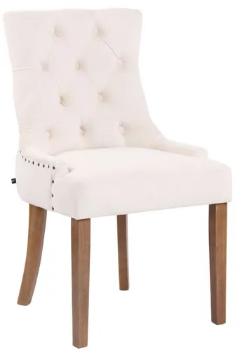 furnicato Esszimmerstuhl Aberdeen 55x58x92 cm creme (1 St)