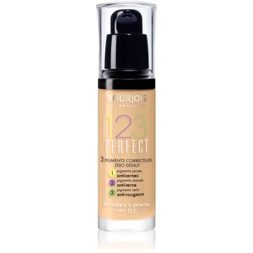 Bourjois 123 Perfect Flüssiges Make-Up für einen perfekten Look Farbton 52 Vanille SPF 10 30 ml