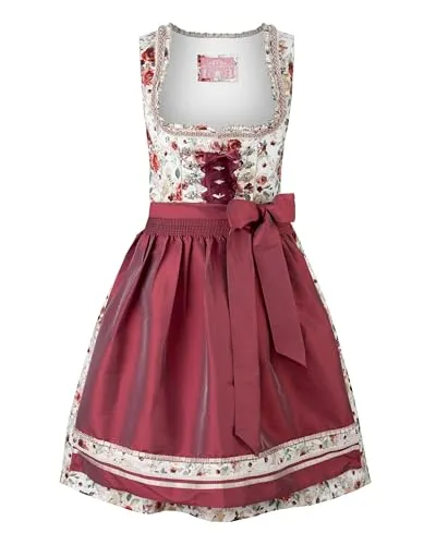 Stockerpoint Damen Marie Midi Midi Dirndl, Rosenholz, 40 in braun von Stockerpoint