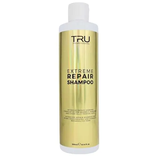 TRU Extreme Repair Hair Shampoo – 300ml – Reparierendes Shampoo mit Pflanzenölen & Glycerin – Für geschädigtes, strapaziertes Haar