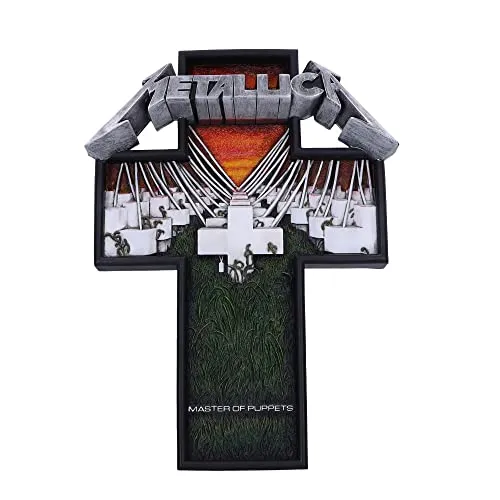 Nemesis Now Metallica Wandschmuck Master of Puppets 32 cm - Actionfiguren: Detailgetreues Wandrelief mit dem ikonischen Cover-Artwork von Metallicas