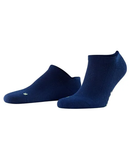FALKE Unisex Sneakersocken Cool Kick Sneaker U Sn weich atmungsaktiv schnelltrocknend kurz einfarbig 1 Paar, Blau Marine 6120-O, 35-36