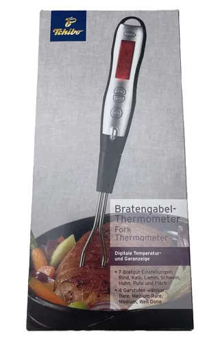 Tchibo Bratenthermometer – Bratengabel Thermometer