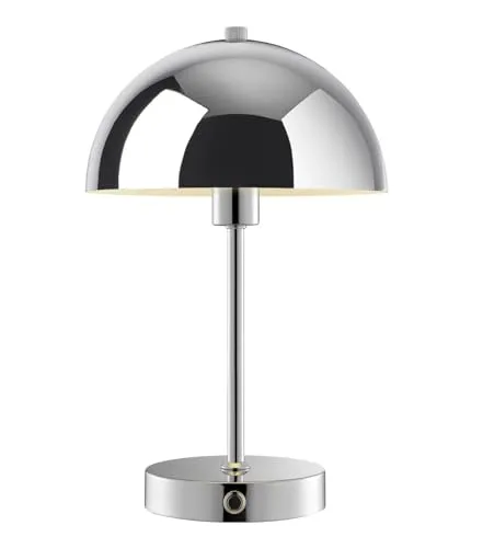 mokebo® LED Tischlampe 'Der Leuchtturm', dimmbar & kabellos in silber von mokebo
