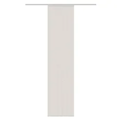 HOME WOHNIDEEN Schiebegardine SIEGLINDE, Paneelwagen (1 St) - Gardinen in Bambusoptik, halbtransparent, ideal für Sichtschutz und Raumteilung, Maße: 245x60 cm, pflegeleichtes Polyester für hohe Lichtbeständigkeit.