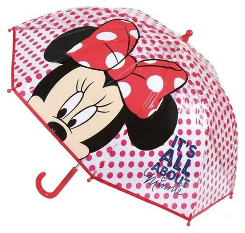 Cerda Stockregenschirm Regenschirm Minnie Mouse Rot (71 cm)