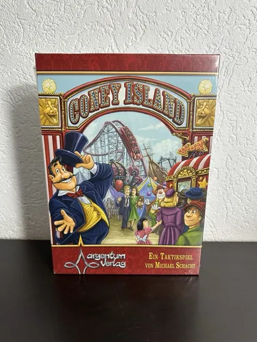 Argentum 0013 - Coney Island - Gesellschaftsspiel von Michael Schacht, für 2-4 Spieler, bietet spannende Spielrunden von 30-60 Minuten. Ideal für Familien und Spieleabende.