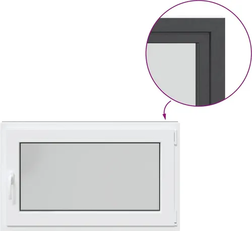 vidaXL Kellerfenster 