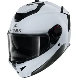 Shark Spartan GT Pro Blank Helm, Weiss, Größe XS für Männer in weiß von Shark