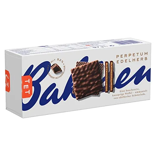 Bahlsen Perpetum Edelherb - Waffel mit edelherber Schokolade (1 x 97 g)