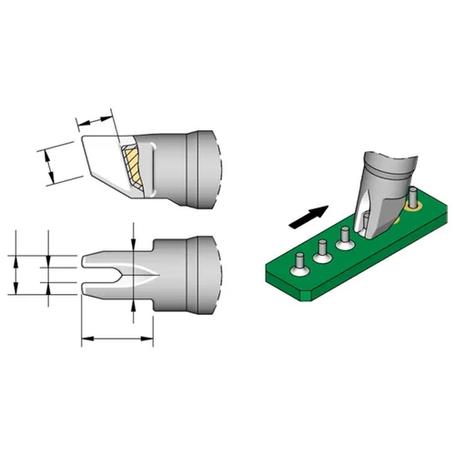 Spezial-Lötspitzen für Lötkolben T245