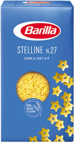 Pasta Barilla Stelline 27 Hartweizengrieß-Nudeln Italienische Brühe 500 g